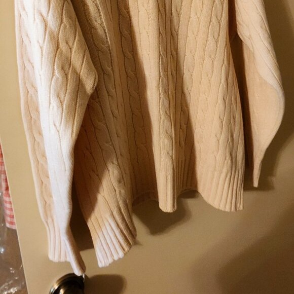 Lyle and Scott Irish Cashmere Sweater Ecru - Picture 2 of 7